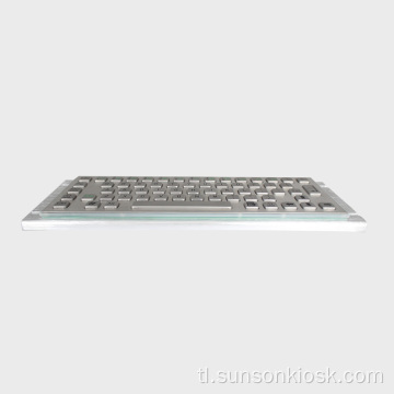 Braille Metal Keyboard na may Touch Pad